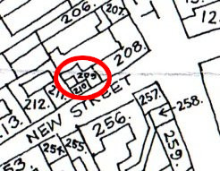 part of Tithe map